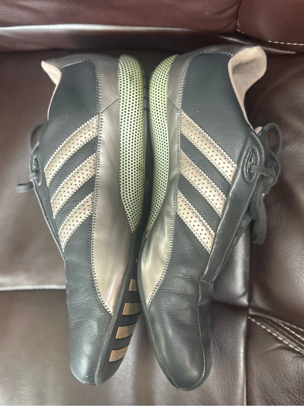 Adidas Porsche Design Sport Driving Shoes Gray Silver Men’s 9.5